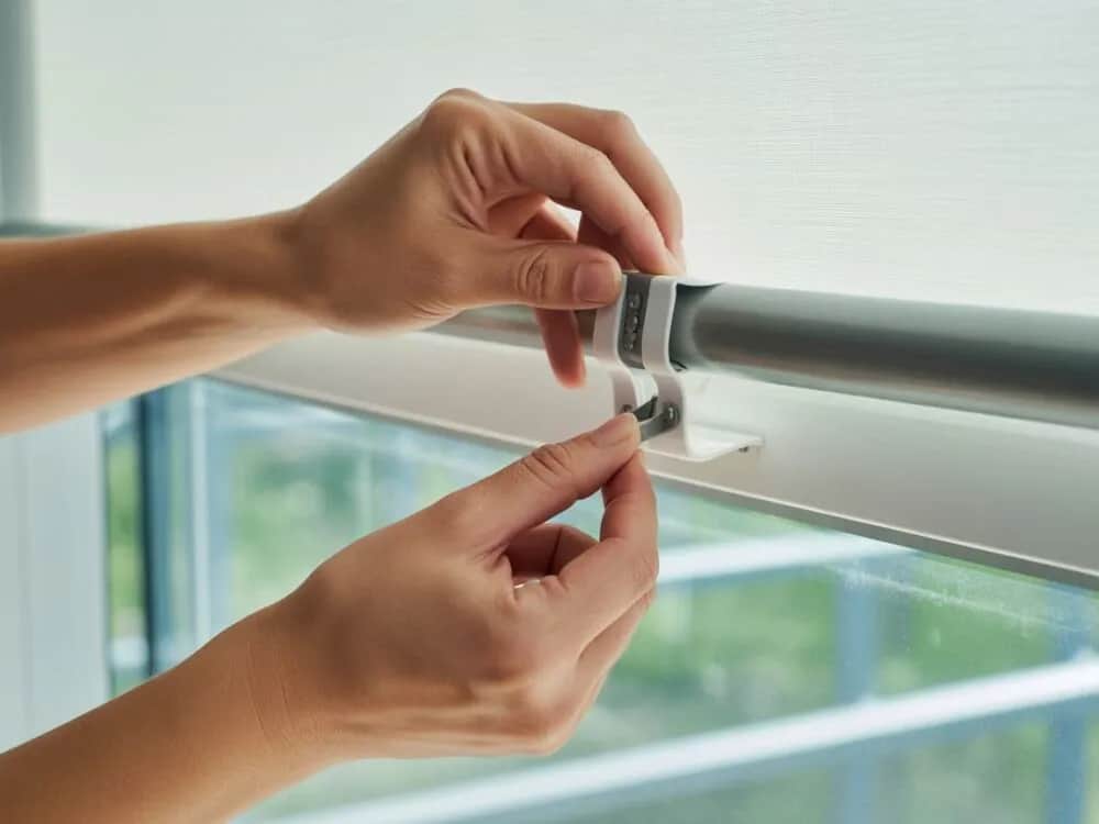 Czym przykleić rolety do okna, by uniknąć uszkodzeń ramy?